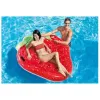 Wyspa pływająca, materac plażowy Intex – Truskawka 168 cm x 142 cm