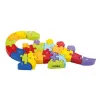 Drewniane puzzle do nauki alfabetu - Dinozaur ABC
