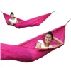 Hamak turystyczny TRAVEL SET PINK 275x140cm