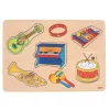 Puzzle dźwiękowe dla malucha – Instrumenty Muzyczne