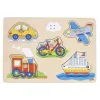 Puzzle dźwiękowe dla malucha – Pojazdy