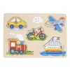 Puzzle dźwiękowe dla malucha – Pojazdy