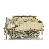 Drewniane puzzle mechaniczne 3D Wooden.City - WOODEN EXPRESS + Tender, tory kolejowe