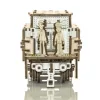 Drewniane puzzle mechaniczne 3D Wooden.City - WOODEN EXPRESS + Tender, tory kolejowe