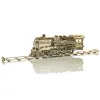 Drewniane puzzle mechaniczne 3D Wooden.City - WOODEN EXPRESS + tory kolejowe