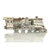 Drewniane puzzle mechaniczne 3D Wooden.City - WOODEN EXPRESS + tory kolejowe
