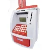Edukacyjny bankomat - skarbonka RED