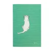 Średni Zeszyt - Koty - Feline Fine (Bold Green)