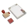Zestaw, notes i stemple - Gorjuss - Little Red Riding Hood