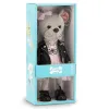 Przytulanka piesek Lucky Betsy w skórzanej kurtce – 38cm