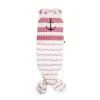 Baby Bites Śpioszki Baby Gown Sailor (0-3 miesięcy) Pink