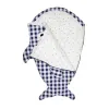 Baby Bites Śpiworek light Shark (1-18 miesięcy) Blue Vichy