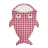Baby Bites Śpiworek light Shark (1-18 miesięcy) Red Vichy
