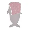 Baby Bites Śpiworek light Shark (2-6 lat) Pink Clouds Stone/Pink