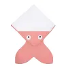 Baby Bites Ręcznik z kapturkiem 75 x 75 cm Pink