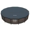 Basen Stelażowy 14FT 427x107 cm Power Steel Deluxe Rattan Series BESTWAY