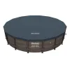 Basen Stelażowy 16FT 488x122 cm Power Steel Deluxe Rattan Series BESTWAY