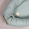 Filibabba Gniazdko niemowlęce Leafed Dark Mint