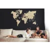Drewniane puzzle 3D Wooden.City - Mapa Świata XL Coral