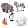 Duże Figurki, Zwierzęta w ZOO, Zestaw 5 szt.