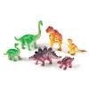 Duże Figurki, Mamy i Dzieci, Dinozaury, Zestaw 6