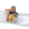 Childhome Poduszka kanwas Cytryna