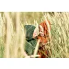 Filibabba Poncho Zigzag Dark Green