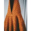 Filibabba Poncho Zigzag Rust