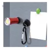 Magnetyczna Latarka LED, Breloczek - Karabińczyk