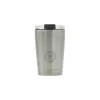 Cool Bottles Kubek termiczny 330 ml Triple cool Srebrny