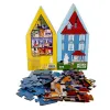 Puzzle dla dzieci w ozdobnym pudełku, 40 el., Dom