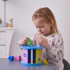 Drewniany Sorter, Rozpoznawanie Kolorów i Kształtów, Świnka Peppa