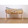 Childhome Kosz mojżesza Boho z materacykiem + Pokrowiec Jersey Marin