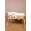 Childhome Kosz mojżesza Boho z materacykiem + Pokrowiec Jersey Hearts