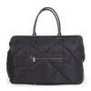Childhome Torba Mommy bag Pikowana Czarna