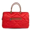 Childhome Torba Mommy bag Pikowana Czerwona