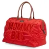 Childhome Torba Mommy bag Pikowana Czerwona