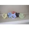 Filibabba Smoczki silikonowe 2 szt. 0m+ Moss green