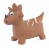 Skoczek gumowy Dino - brązowy