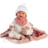 Llorens 74002 Lalka Śmiejący się bobas Mimi 42 cm