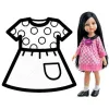 PAOLA REINA Ubranko dla lalek 32 cm 54454