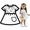 PAOLA REINA Ubranko dla lalek 32 cm 54470