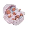 PARA HISZPAŃSKICH LALEK BOBASÓW W NOSIDEŁKU 26 cm MUNECAS ARIAS BABIS 50695