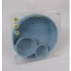 Filibabba Silikonowy talerzyk z przegródkami Powder Blue