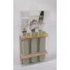 Filibabba Silikonowy zestaw sztućców 3szt. Green