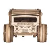 Drewniane puzzle mechaniczne 3D Wooden.City - Samochód Hot Rod