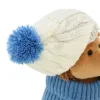 Przytulanka Jeżyk w biało-niebieskiej czapce - 18cm