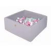 MeowBaby® Kwadratowy Suchy Basen dla Dziecka 90x90