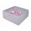 MeowBaby® Kwadratowy Suchy Basen dla Dziecka 90x90