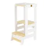 MeowBaby® Kitchen Helper, Lite Drewno Biały Pomocn